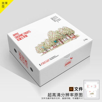 车厘子水果包装平面设计模板 食品包装装潢印务素材指南